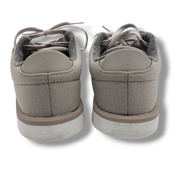 Allbirds Wool Piper Woven Sneakers Mens 10 Pewter Grey - Picture 7 of 10